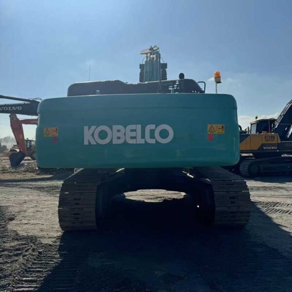23-SK350-Rear-Logo-3 Kobelco-Excavator-23-SK350-Exporter