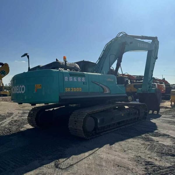 23-SK350-Side-Profile-1 Kobelco-Excavator-23-SK350-Exporter