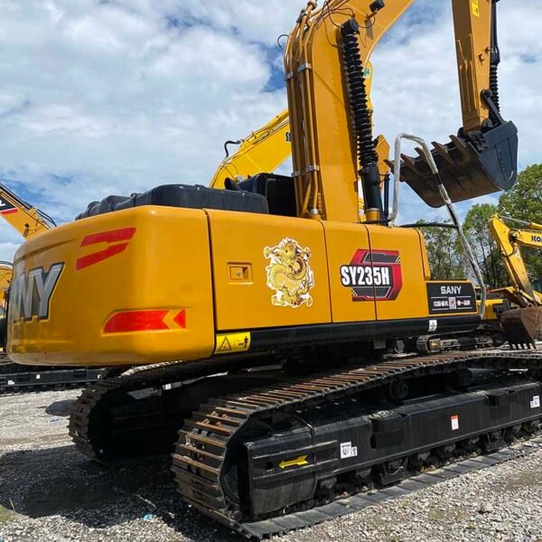 235H.01-Rear-Logo-3 Used-Excavator-Sales-Sany-235H.01