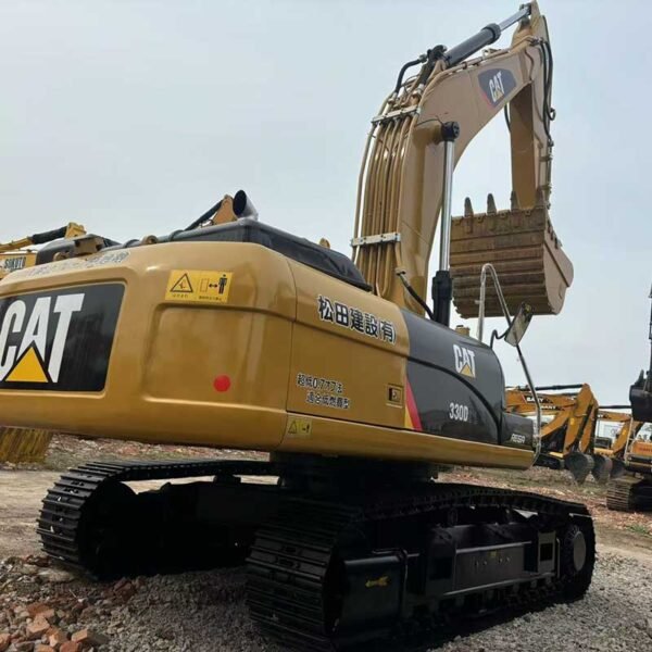 330D2L-Rear-Logo-3 Used-Chinese-Mini-Excavator-330D2L