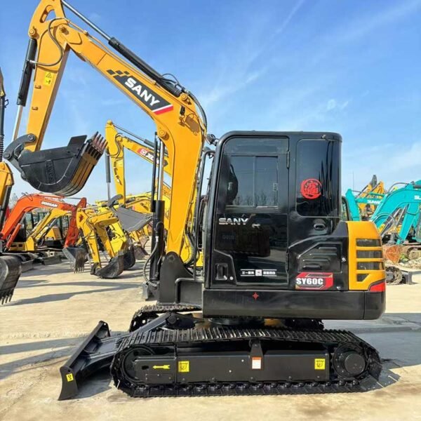 60C.07-Rear-Profile-3 Sany-Excavator-For-Sale-60C.07