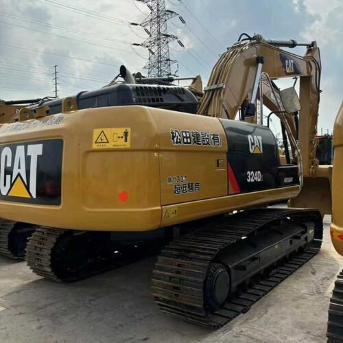 Cat-324D2-Side-View-1 Cat-Excavator-324D2-Specifications