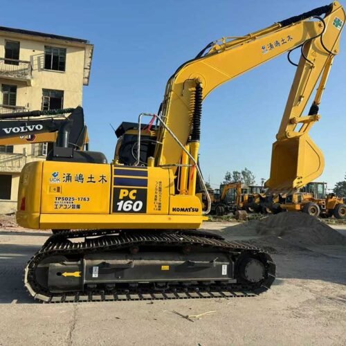Post-Hole-Digger-Komatsu-PC160