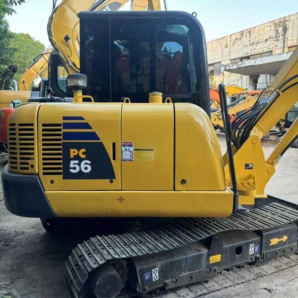 PC56-Cab-Detail-3 Used-Compact-Excavator-Komatsu-PC56