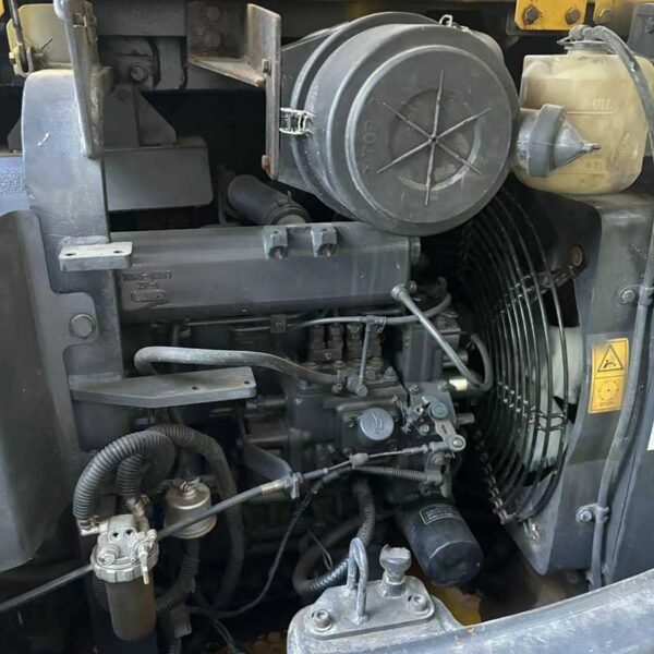 PC56-Engine-View-4 Used-Compact-Excavator-Komatsu-PC56