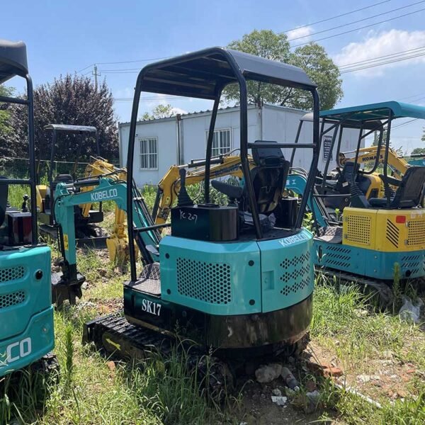 SK17-Front-Bucket-2 Buy-Used-Mini-Excavator-Kobelco-SK17
