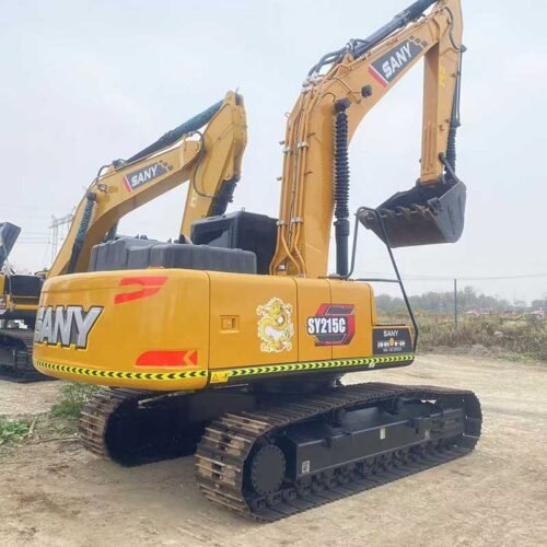 SY215C-Side-View-1 Sany-Excavators-Price-SY215C