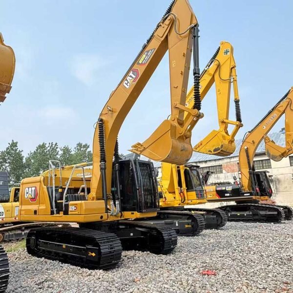 Used-Cat-320GC-Front-Row-1 Used-Cat-320-Excavator-23-Year